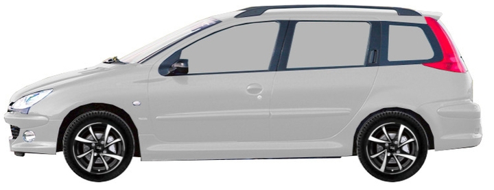   Peugeot 206 2E, 2K Wagon 1.4 16V 2002-2007 ..