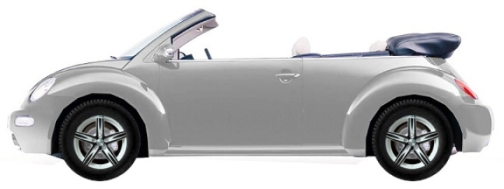   Volkswagen Beetle 1Y Cabrio 1.9 TDI 2002-2011 ..