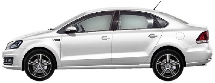   Volkswagen Polo 6R1 Sedan 1.6 (90hp) 2015-2020 ..