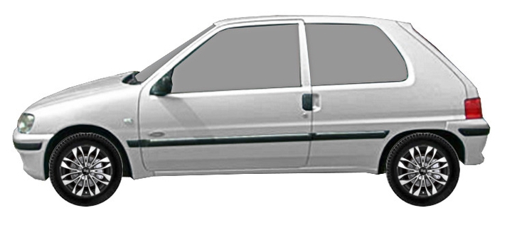   Peugeot 106 1C 3d 1.6 1996-2003 ..