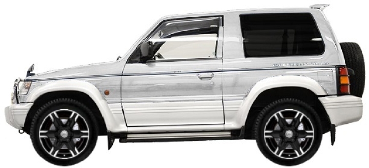   Mitsubishi Pajero II SUV 3d V20 2.4 4WD 1991-1999 ..