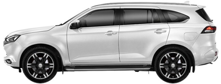   Isuzu MU X SUV Arctic Tracks 2021-2023 ..