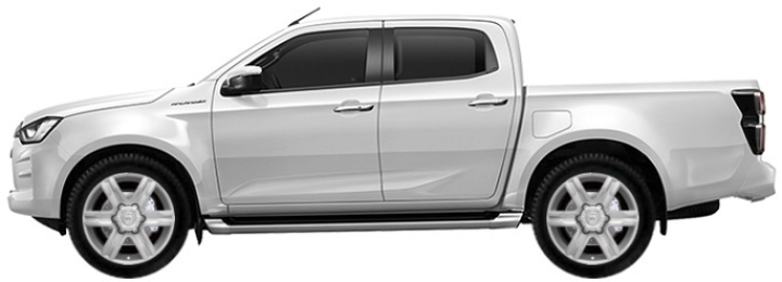   Isuzu D MAX RG Pickup Arctic Tracks 2021-2025 ..