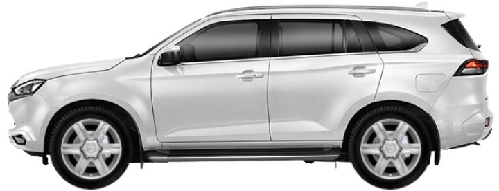   Isuzu MU X SUV Arctic Tracks 2021-2023 ..
