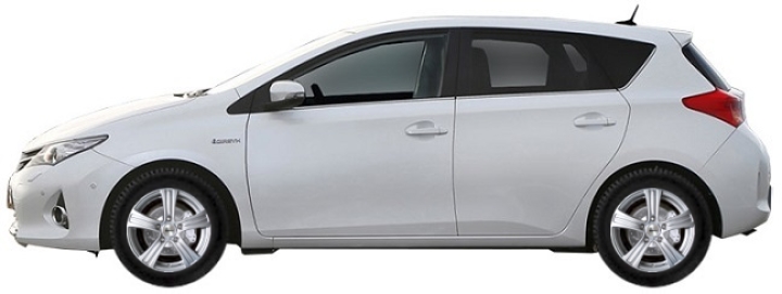   Toyota Auris E15UT(a) Hatchback 5d 1.33 Dual VVT-i 2012-2018 ..