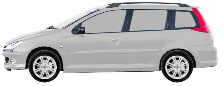   Peugeot 206 2E, 2K Wagon 1.6 16V 2002-2007 ..