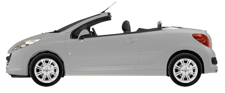   Peugeot 207 WB Cabrio 1.6 VTi 2007-2012 ..