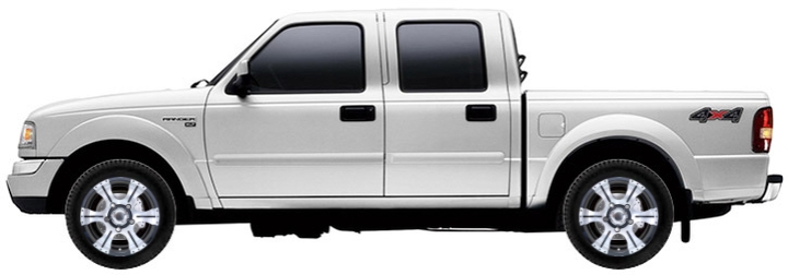   Ford Ranger 2AW Double Cab 4d 2.5 TDCi 2WD 2006-2009 ..