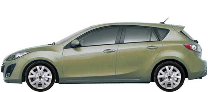   Mazda 3/Axela BL Hatchback 2.3 MPS R DISI 2009-2013 ..