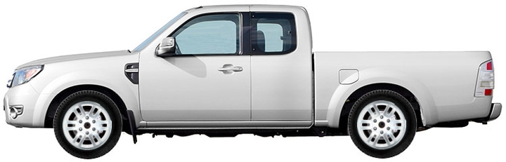   Ford Ranger 2AW Open Cab 2d 2.5 TDCi 4x4 2009-2011 ..