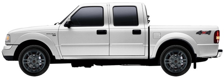   Ford Ranger 2AW Double Cab 4d 2.5 TDCi 4x4 2006-2009 ..