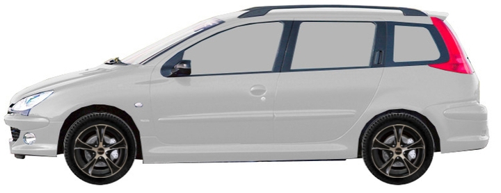   Peugeot 206 2E, 2K Wagon 1.6 16V 2002-2007 ..