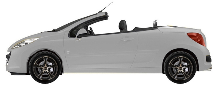   Peugeot 207 WB Cabrio 1.6 VTi 2007-2012 ..
