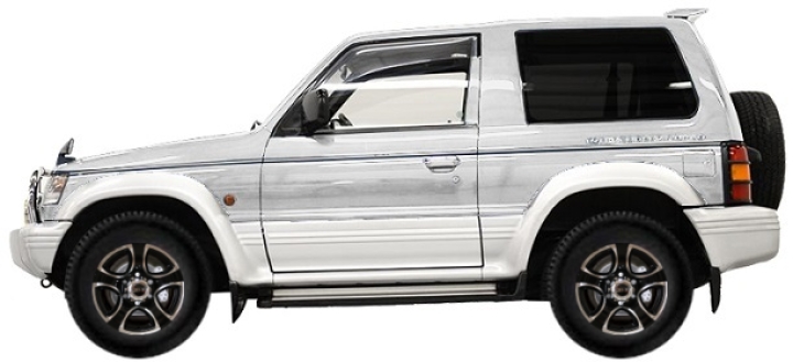   Mitsubishi Pajero II SUV 3d V20 2.5 TD 4WD 1991-1999 ..