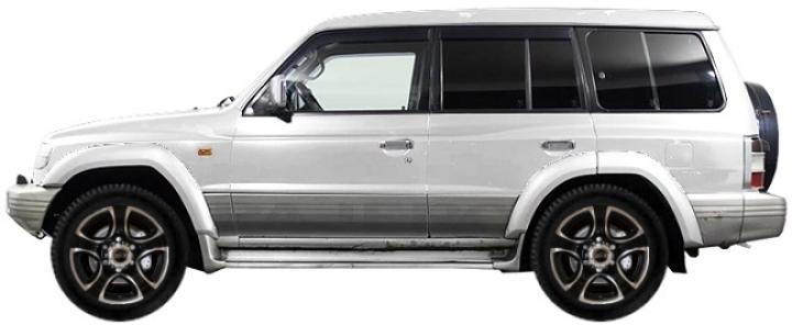   Mitsubishi Pajero II SUV 5d V30/40 2.5 TD 4WD 1991-1999 ..