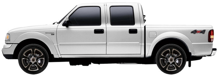   Ford Ranger 2AW Double Cab 4d 2.5 TDCi 4x4 2006-2009 ..