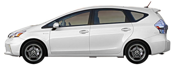   Toyota Prius Plus XW 1.8 VVT-i Hybrid 2012-2016 ..