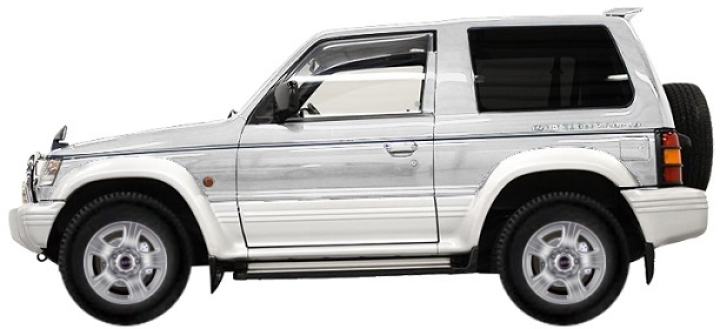   Mitsubishi Pajero II SUV 3d V20 2.5 TD 4WD 1991-1999 ..