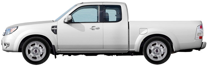   Ford Ranger 2AW Open Cab 2d 2.5 TDCi 4x4 2009-2011 ..