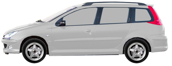   Peugeot 206 2E, 2K Wagon 1.6 16V 2002-2007 ..