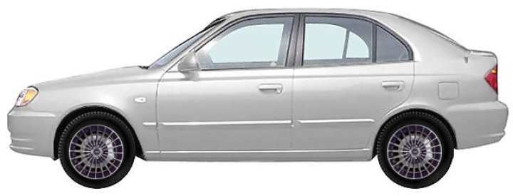   Hyundai Accent Tagaz LC Sedan 1.5 16V 2001-2012 ..