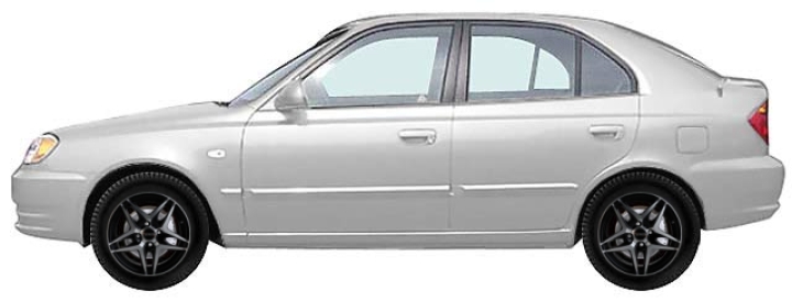   Hyundai Accent Tagaz LC Sedan 1.5 16V 2001-2012 ..