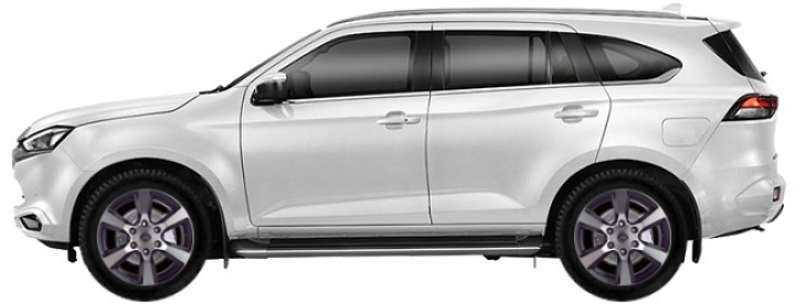   Isuzu MU X SUV Arctic Tracks 2021-2023 ..