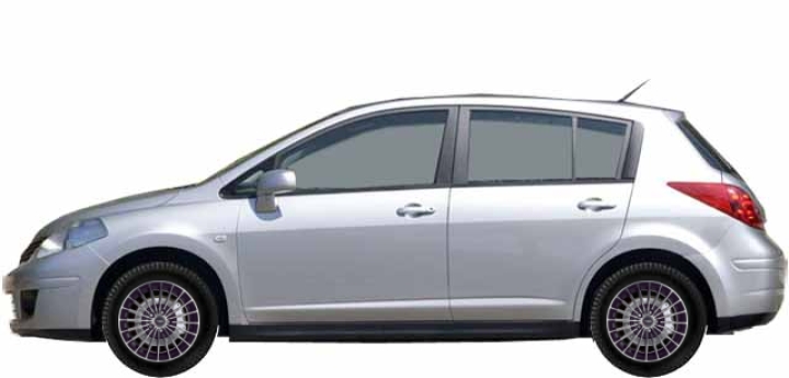   Nissan Tiida C11 Hatchback 5d Japan 1.5 DCi 2004-2007 ..