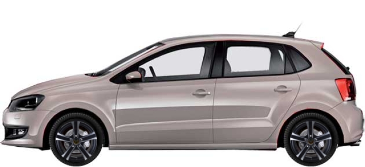   Volkswagen Polo 6R1 Hatchback 5d 1.2 2009-2014 ..