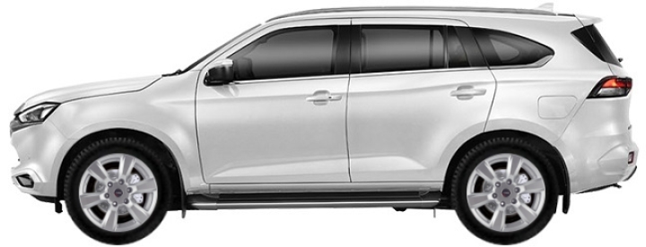   Isuzu MU X SUV Arctic Tracks 2021-2023 ..