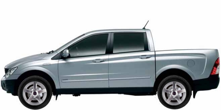   Ssang Yong Actyon Sports QJ C145 Pickup 4d D20DTR 2006-2012 ..