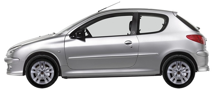   Peugeot 206 2C, 2H Hatchback 3d 1.4 16V 1998-2009 ..
