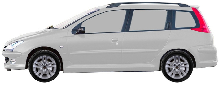   Peugeot 206 2E, 2K Wagon 1.4 16V 2002-2007 ..