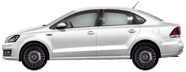   Volkswagen Polo 6R1 Sedan 1.6 (90hp) 2015-2020 ..