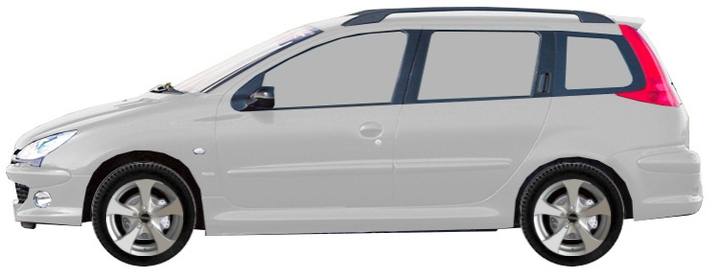   Peugeot 206 2E, 2K Wagon 1.6 16V 2002-2007 ..