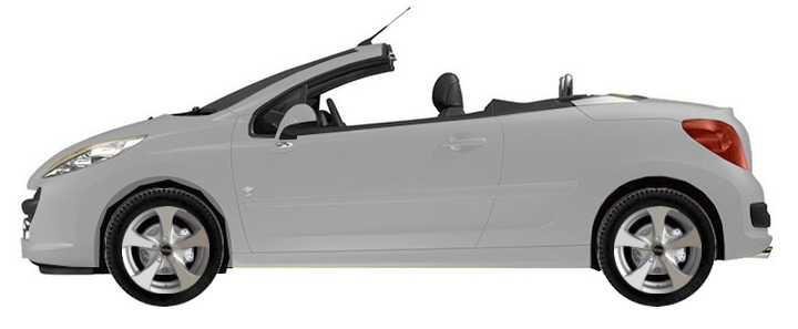   Peugeot 207 WB Cabrio 1.6 VTi 2007-2012 ..