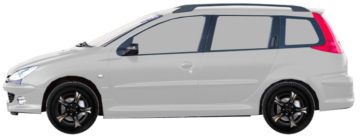   Peugeot 206 2E, 2K Wagon 1.6 16V 2002-2007 ..