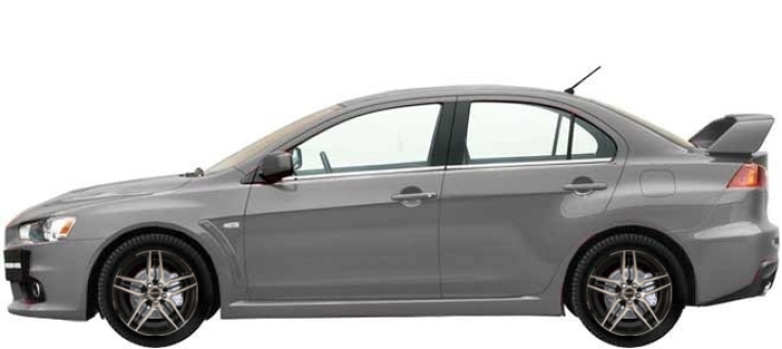   Mitsubishi Lancer Evolution CZ0 Sedan 2.0 MIVEC 4WD 2008-2017 ..