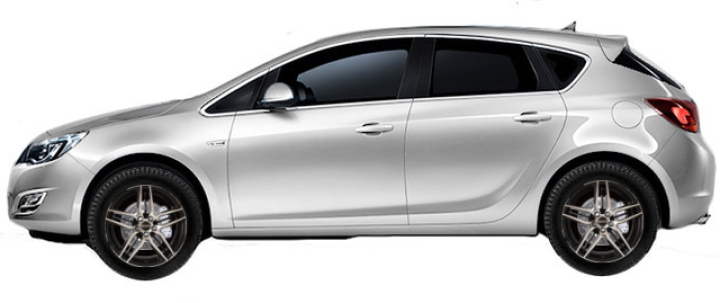   Opel Astra J P10 Hatchback 5d 1.4 Turbo 2009-2016 ..