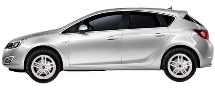   Opel Astra J P10 Hatchback 5d 1.4 Turbo 2009-2016 ..