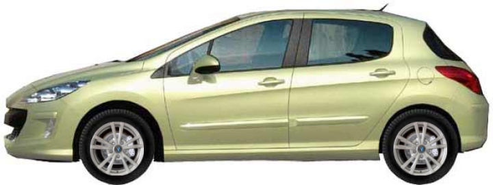   Peugeot 308 4 Hatchback 5d 1.6 THP 2007-2013 ..