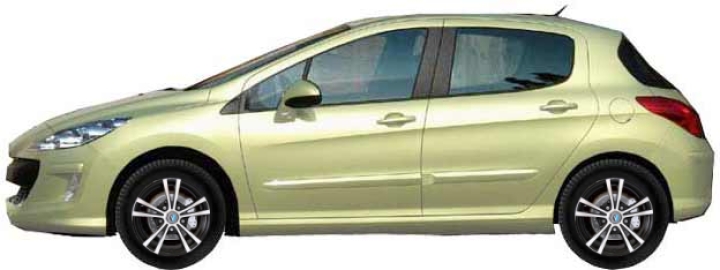  Peugeot 308 4 Hatchback 5d 1.6 THP 2007-2013 ..