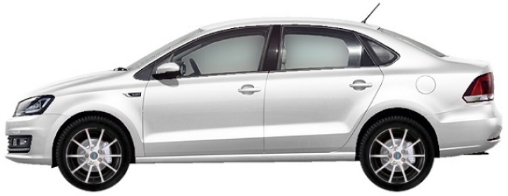   Volkswagen Polo 6R1 Sedan 1.6 (90hp) 2015-2020 ..