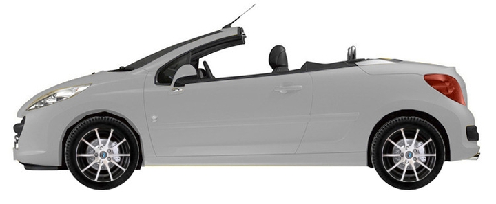   Peugeot 207 WB Cabrio 1.6 VTi 2007-2012 ..