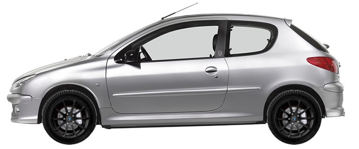   Peugeot 206 2C, 2H Hatchback 3d 1.6 16V 1998-2009 ..