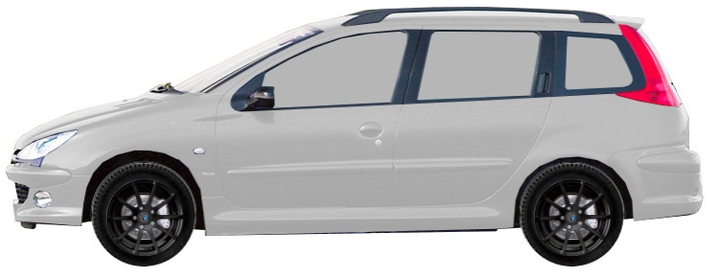   Peugeot 206 2E, 2K Wagon 1.6 16V 2002-2007 ..