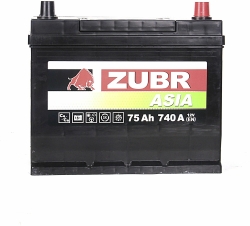  Zubr Premium Asia 75Ah 75A/h 740A