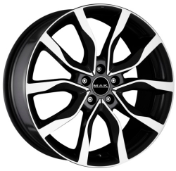  MAK Highlands BLACK MIRROR 8.5x20 5x108, ET45, 63.4