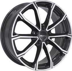  MAK DaVinci BLACK MIRROR 7x17 5x112, ET40, 57.1