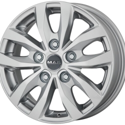  MAK Load 5 Silver 7x17 5x120, ET55, 65.1